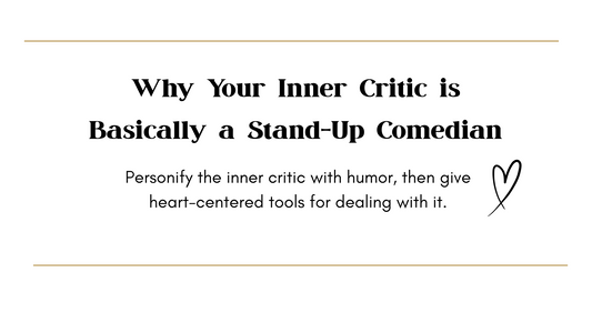 Why Your Inner Critic is Basically a Stand-Up Comedian