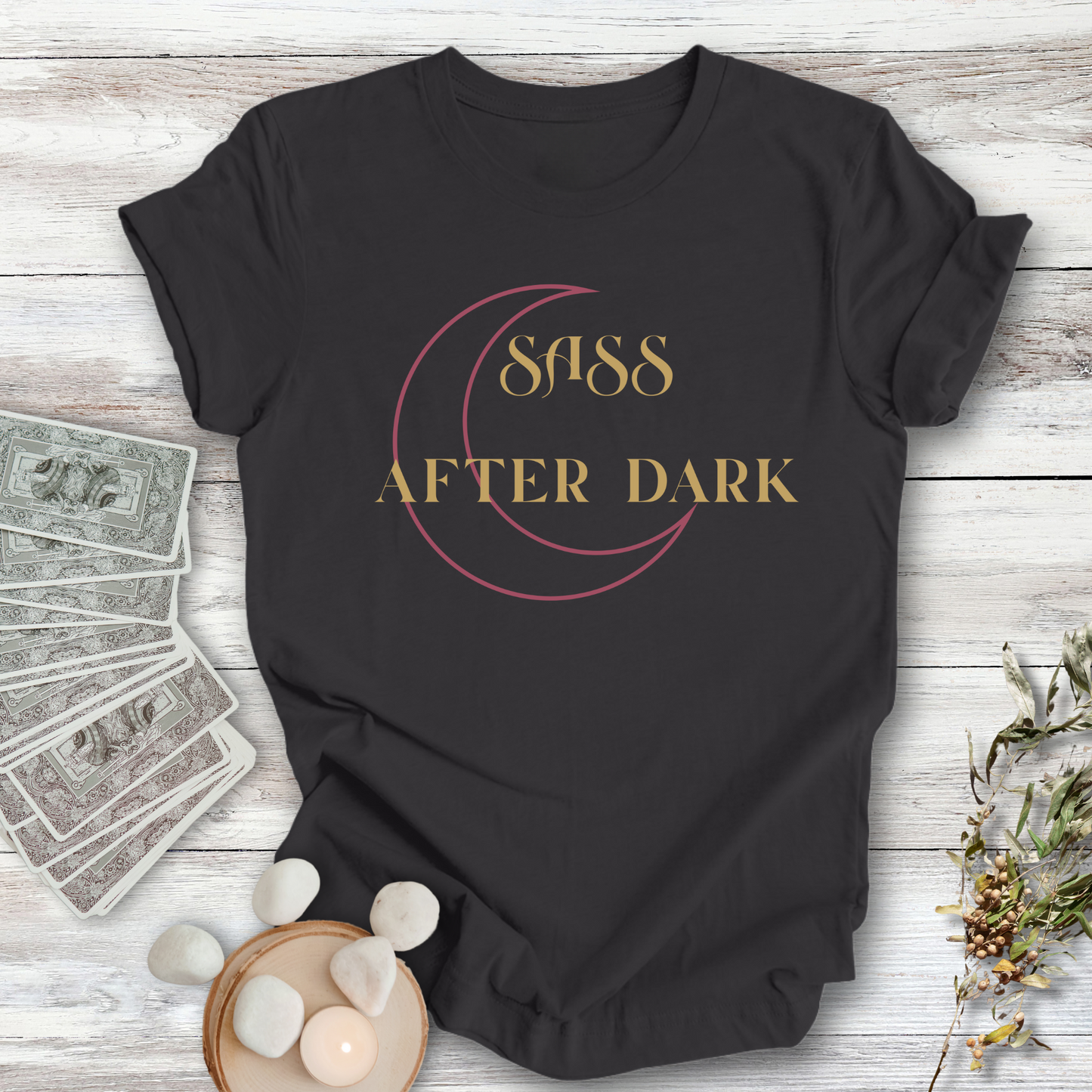 SASS After Dark... Sassy Dark Mode T-shirt