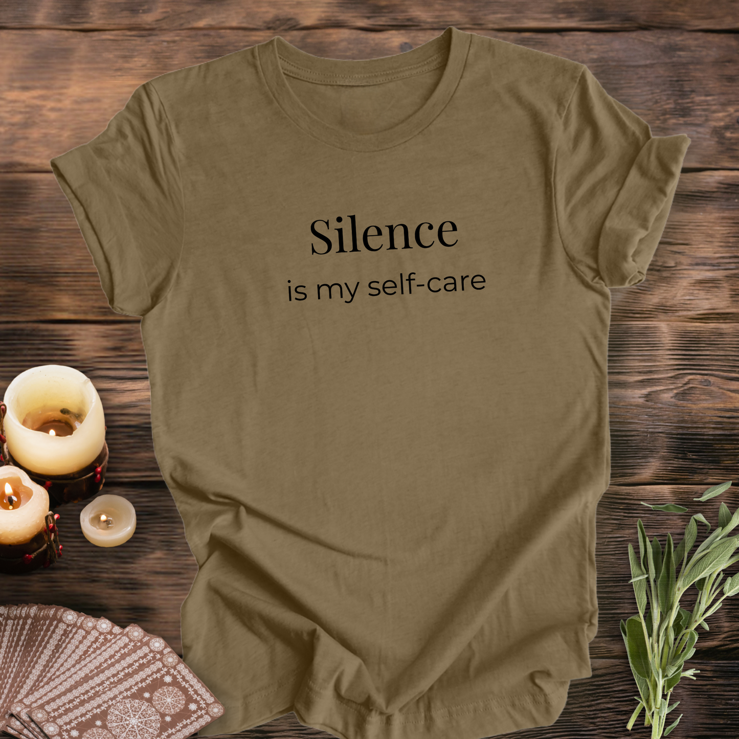 Silence is My Self-care...Sassy Tee