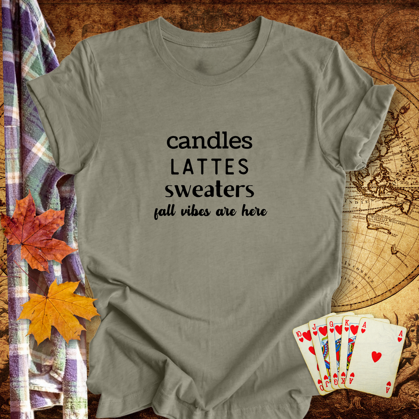 Candles Lattes Sweaters ...Sassy Tee