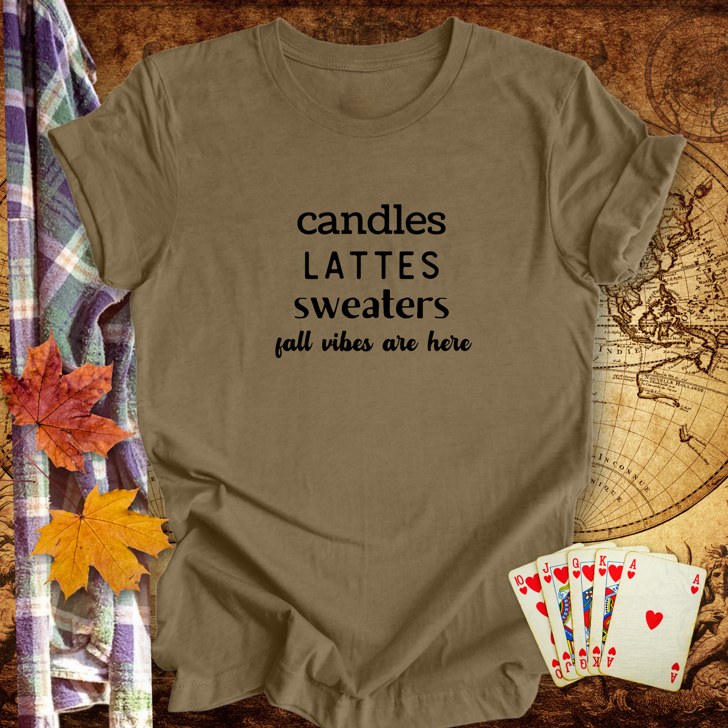 Candles Lattes Sweaters ...Sassy Tee