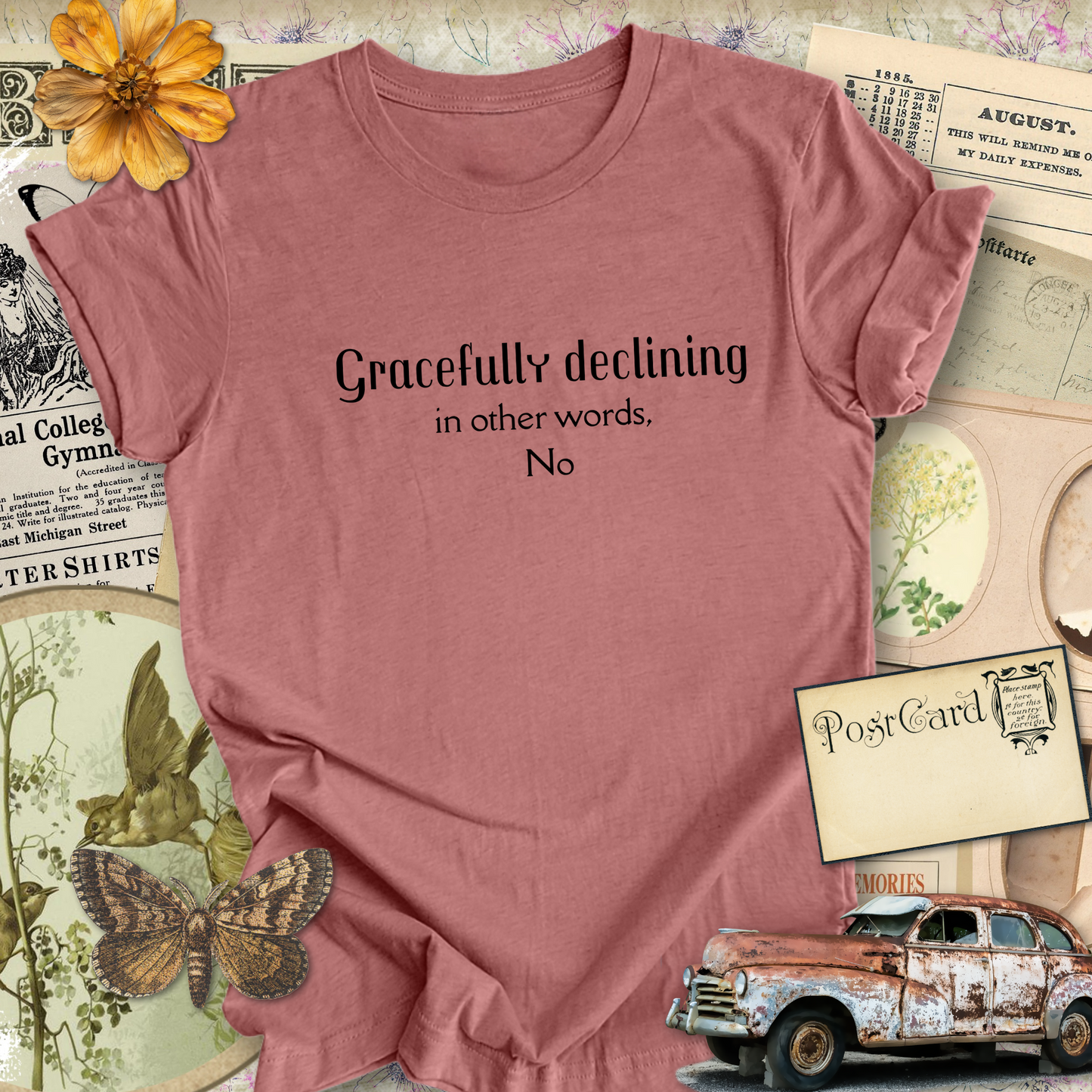 Gracefully Declining...Sassy Tee