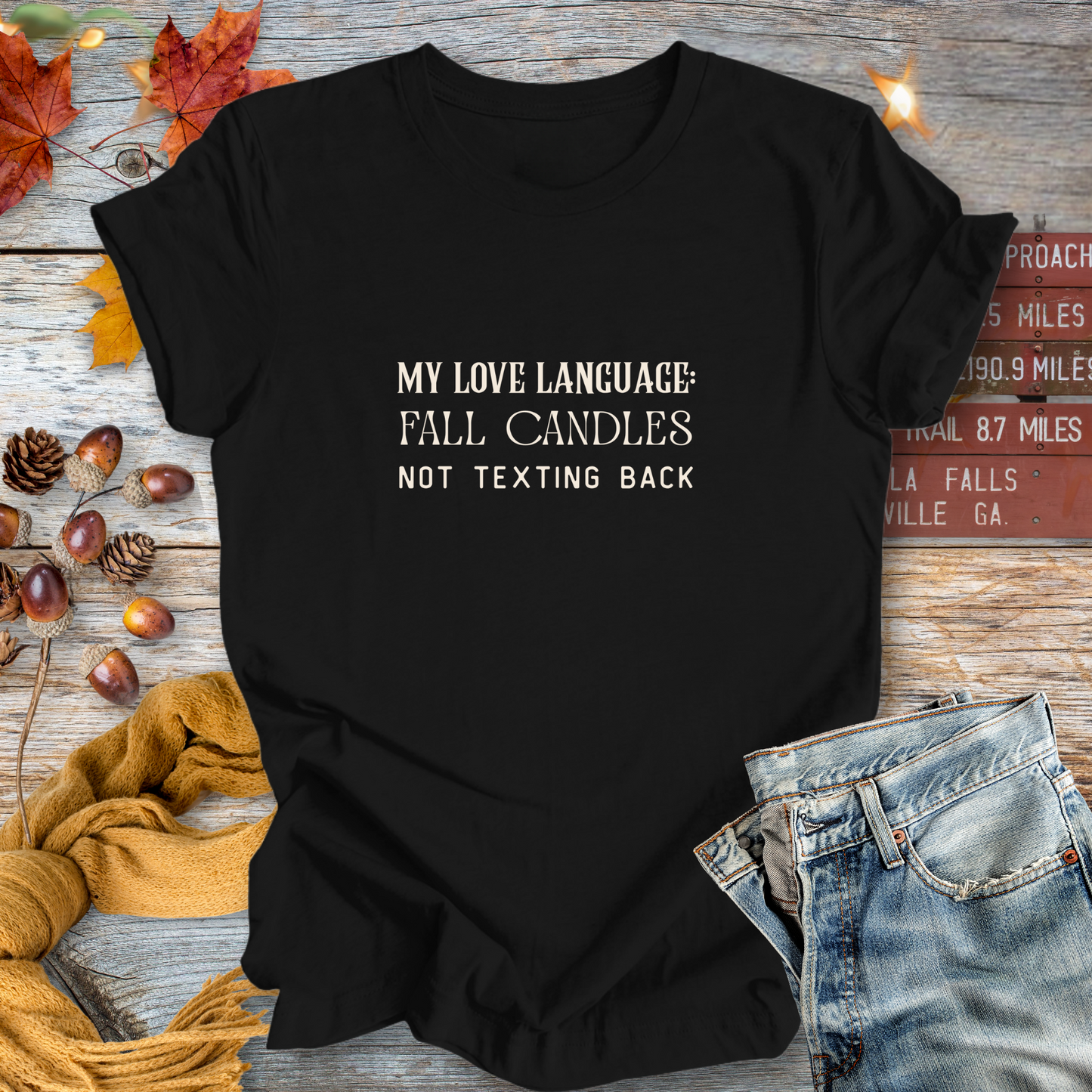 Fall Love Language...Sassy Tee