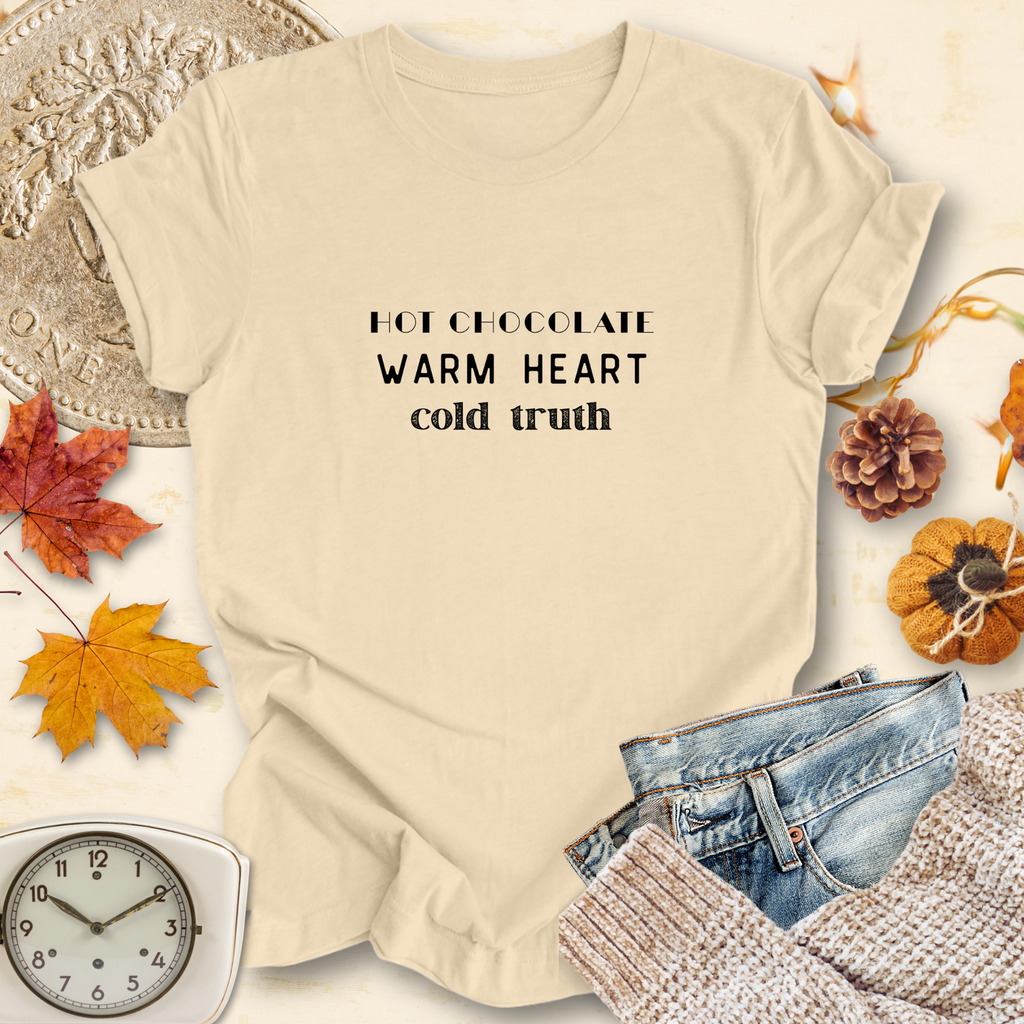 Hot Chocolate Vibes...Sassy Tee