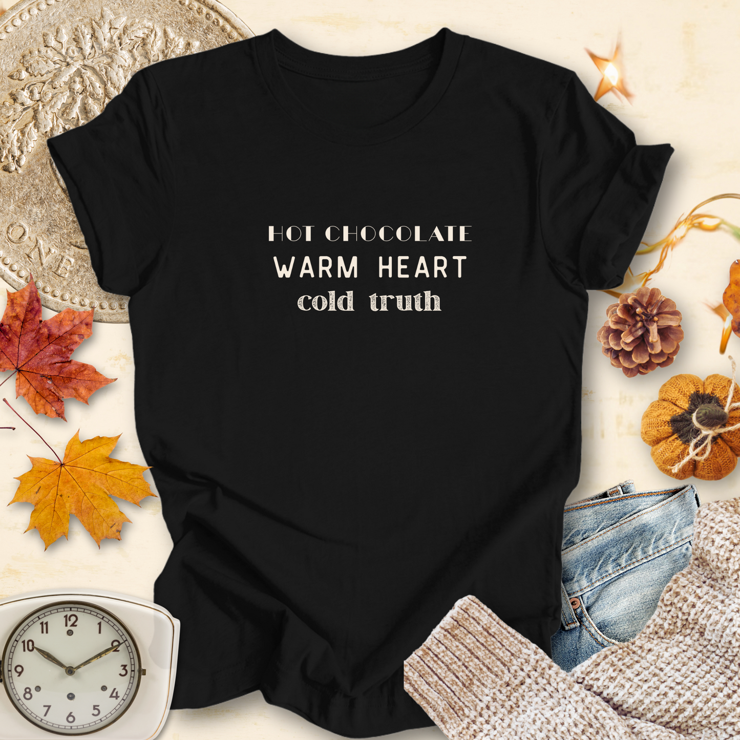 Hot Chocolate Vibes...Sassy Tee