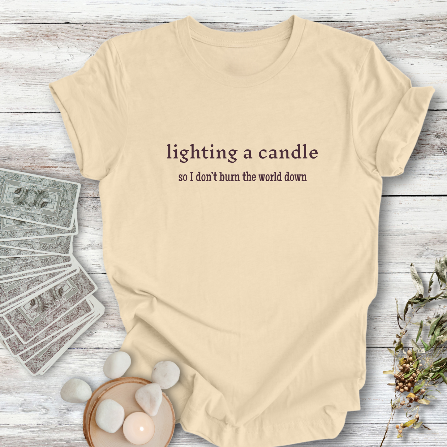Lighting a Candle ... Sassy Tee