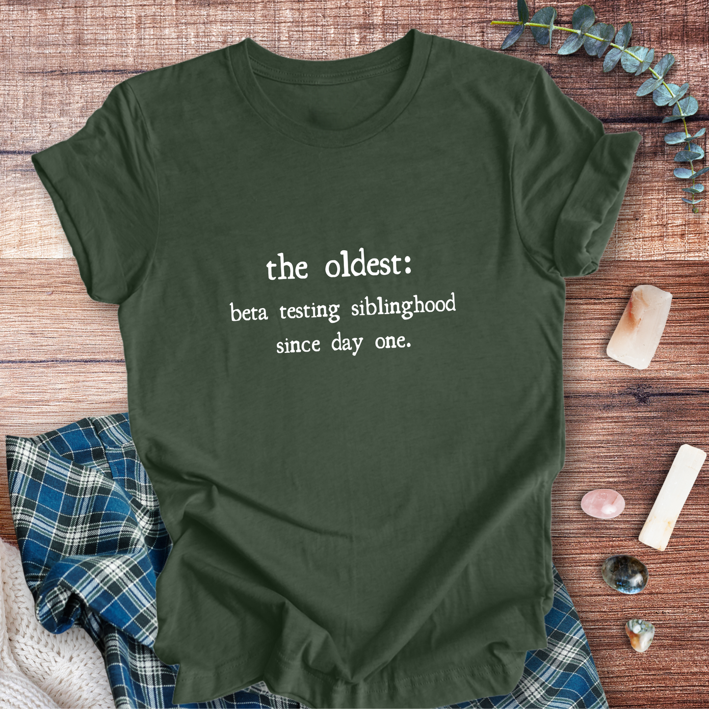 Oldest Child Beta Testing ... Sassy Tee