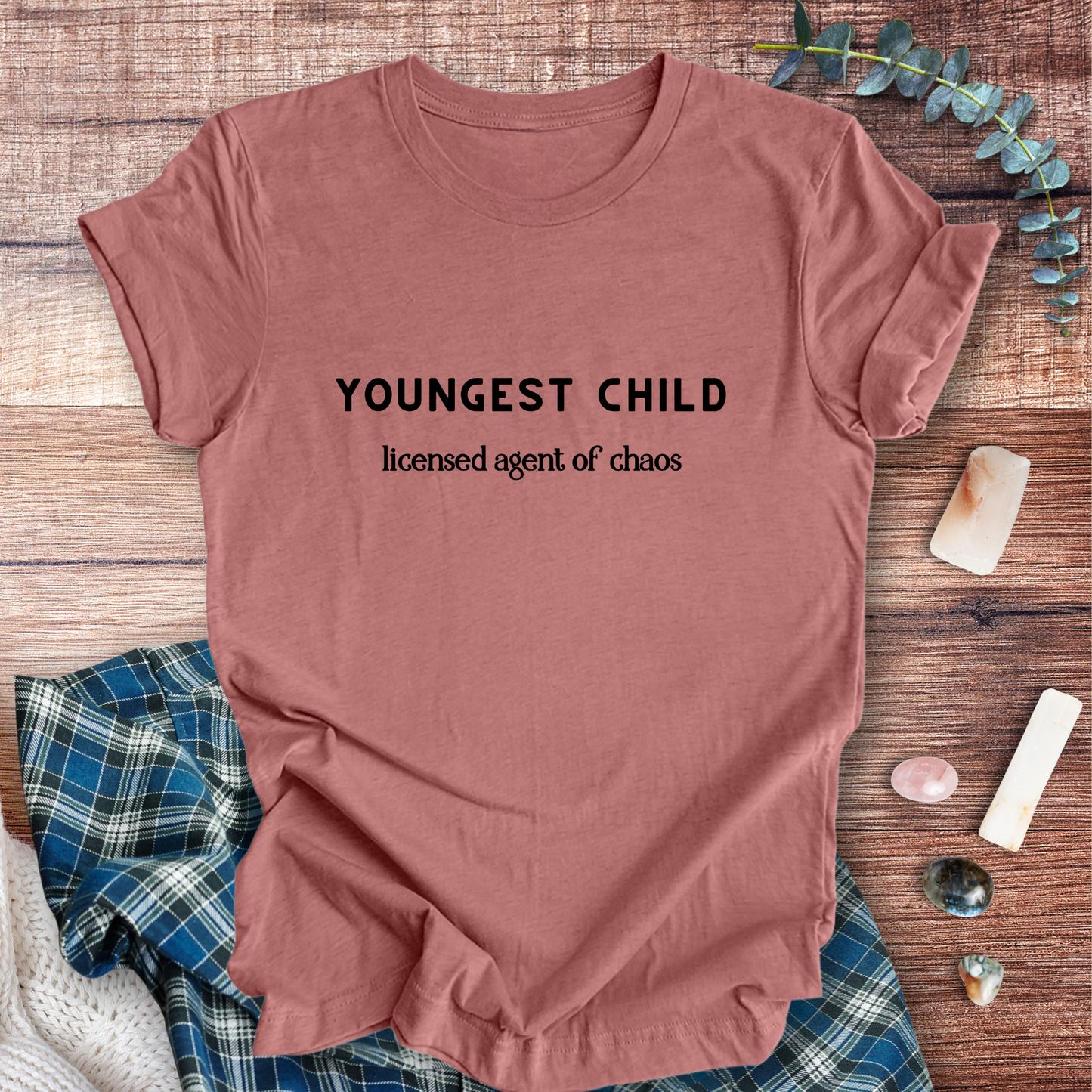 Youngest Child Agent of Chaos ... Sassy Tee