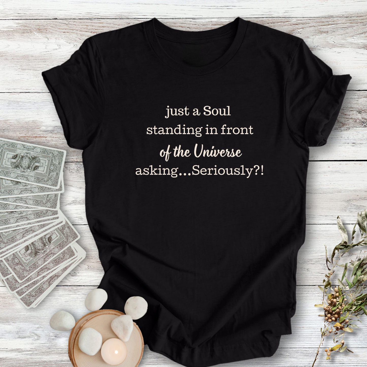 Just a Soul & the Universe ... Sassy Tee