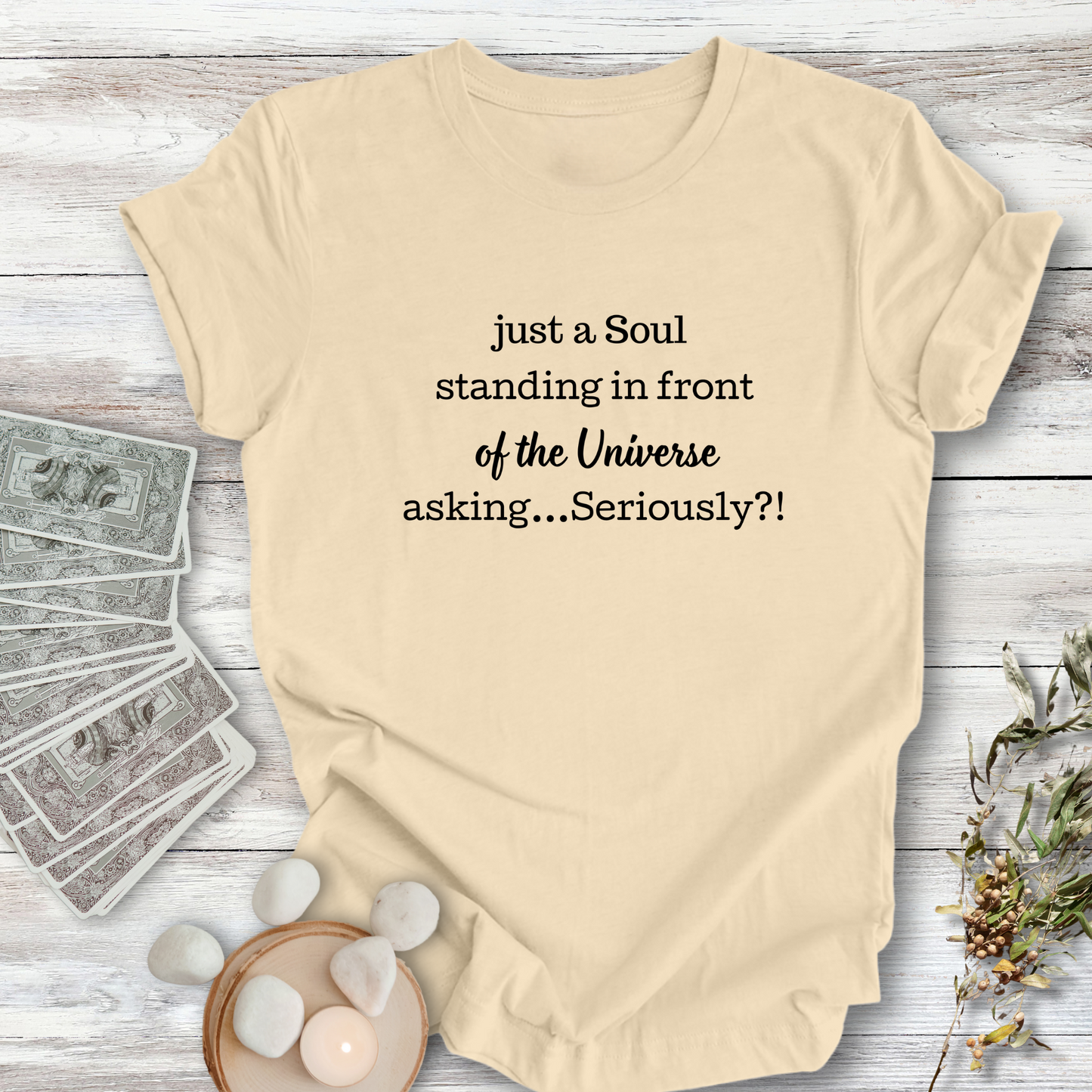 Just a Soul & the Universe ... Sassy Tee