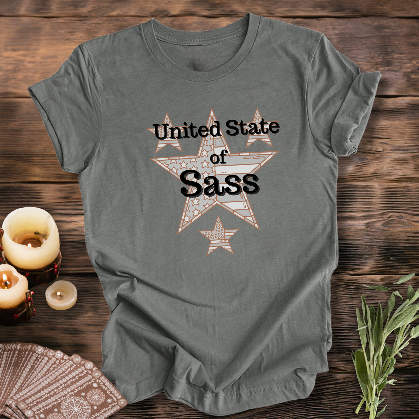 United State of Sass ... Sassy Tee