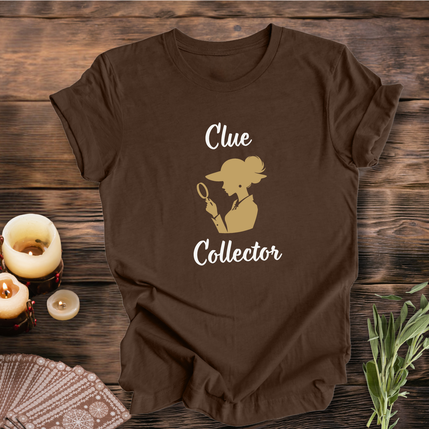 Clue Collector ... Sassy Tee