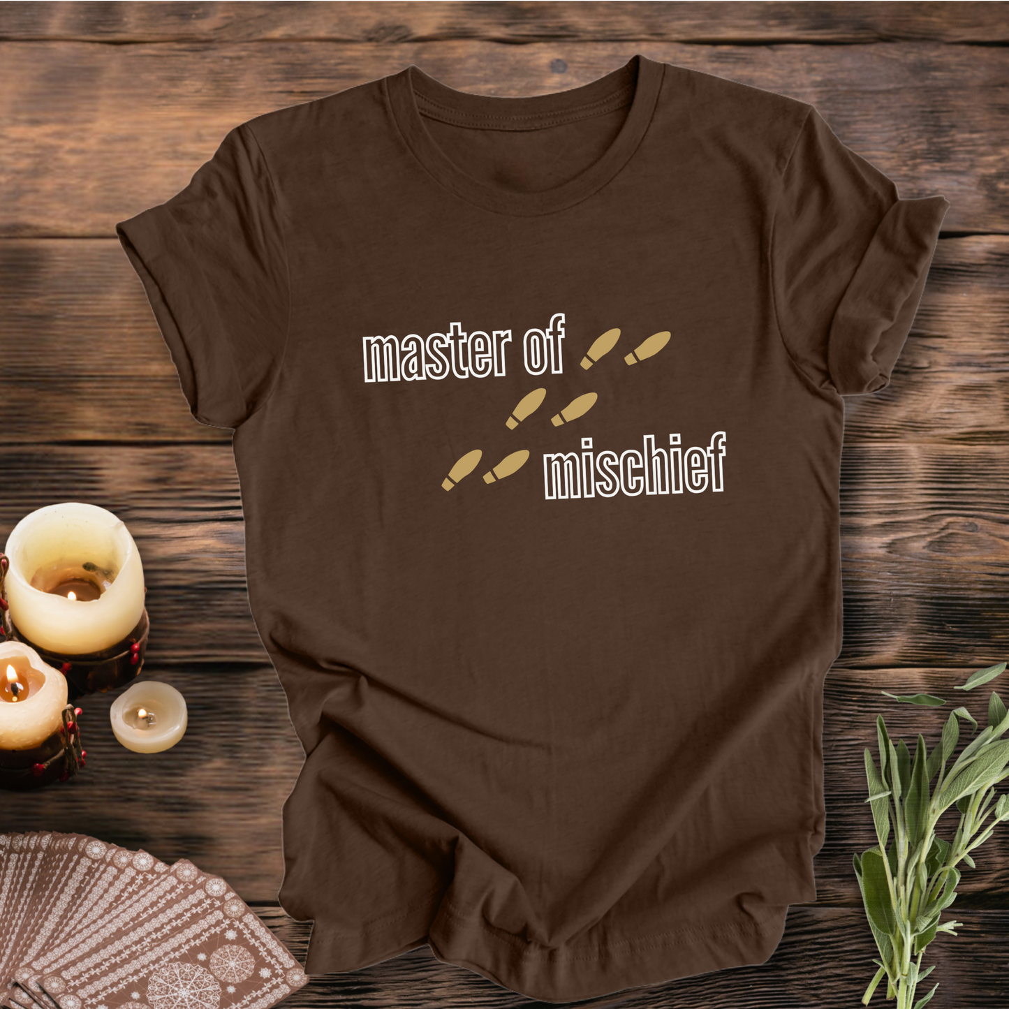 Master of Mischief ... Sassy Tee