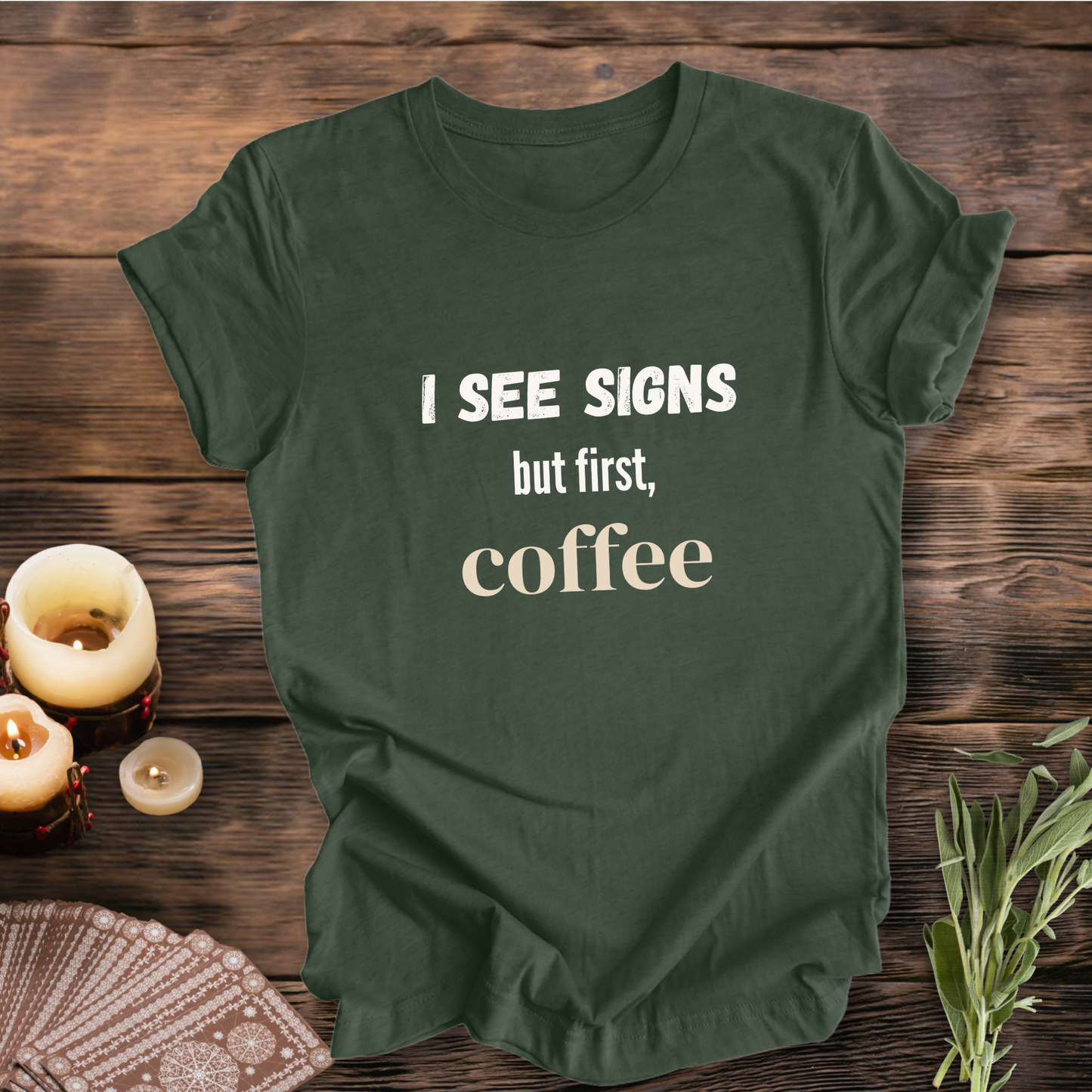 Coffee First ... Sassy Tee