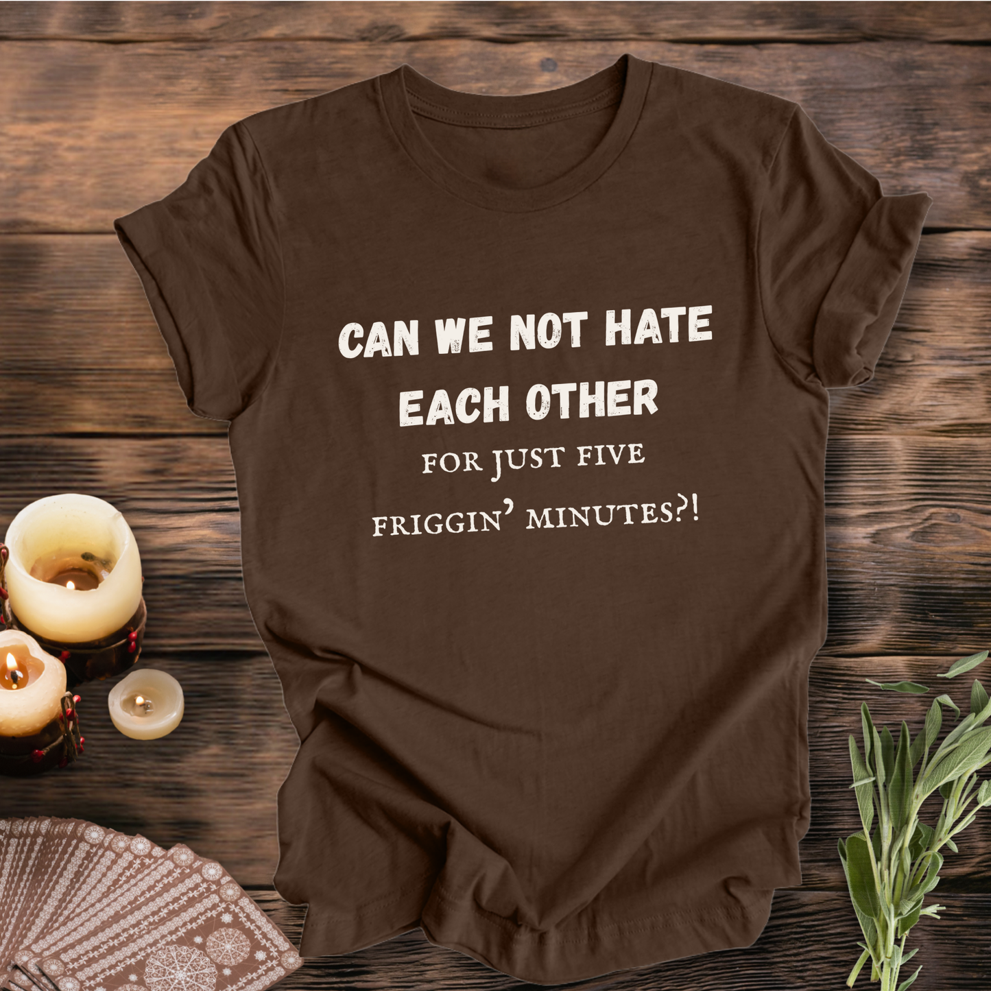 Can We Not Hate Each Other ... Sassy Tee
