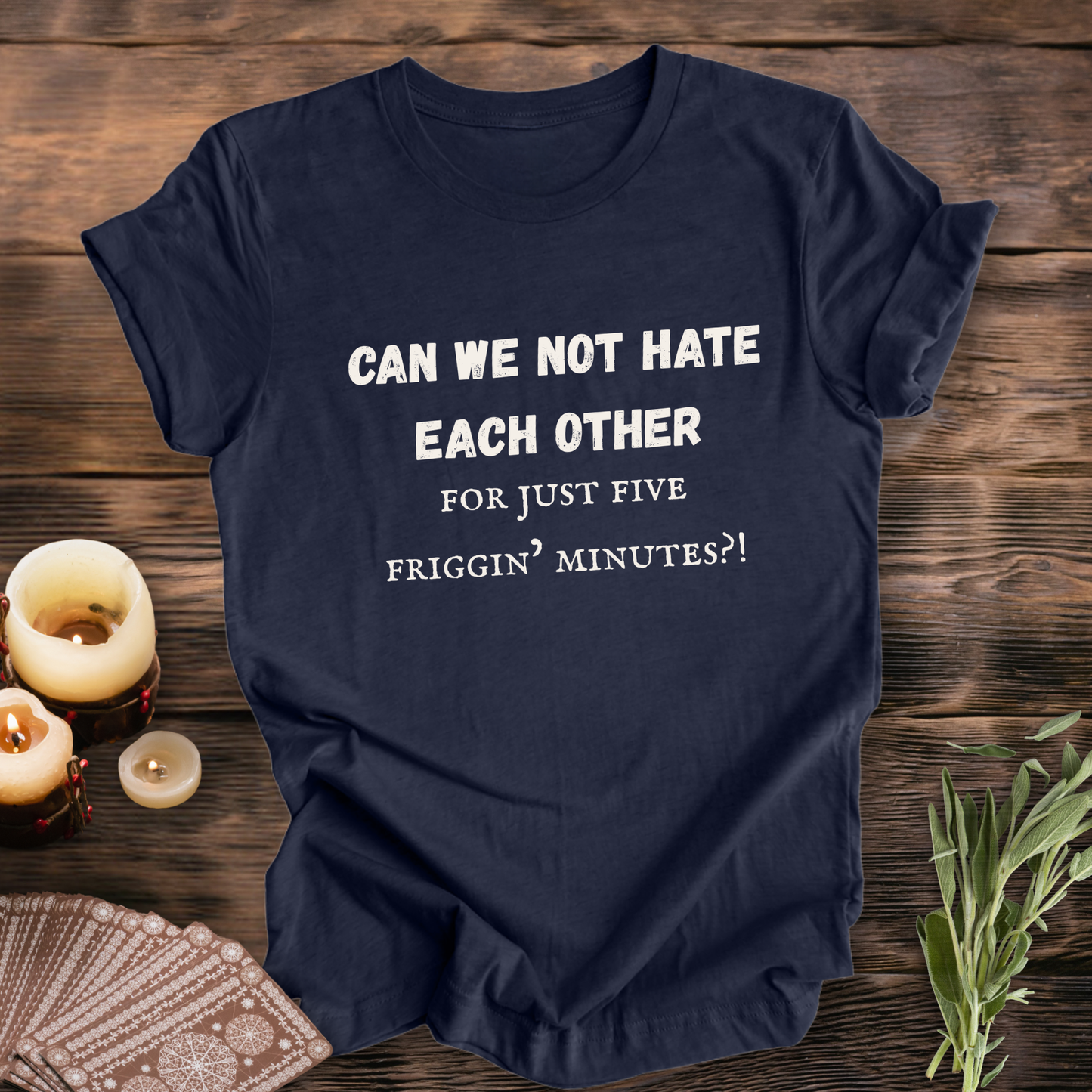 Can We Not Hate Each Other ... Sassy Tee