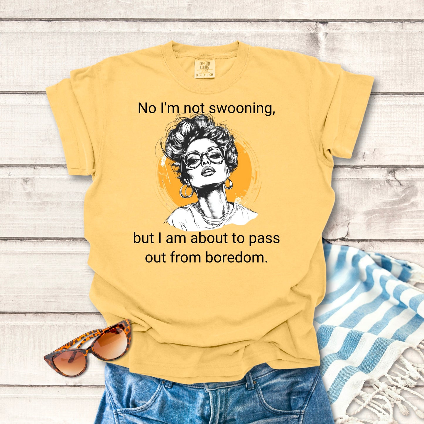 No I'm not swooning... Sassy T-shirt