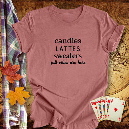 Candles Lattes Sweaters ...Sassy Tee