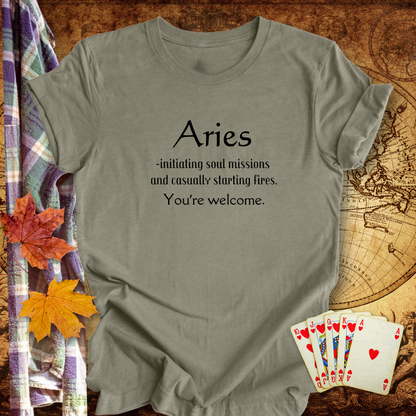 Aries Zodiac ...Sassy Tee