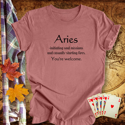 Aries Zodiac ...Sassy Tee