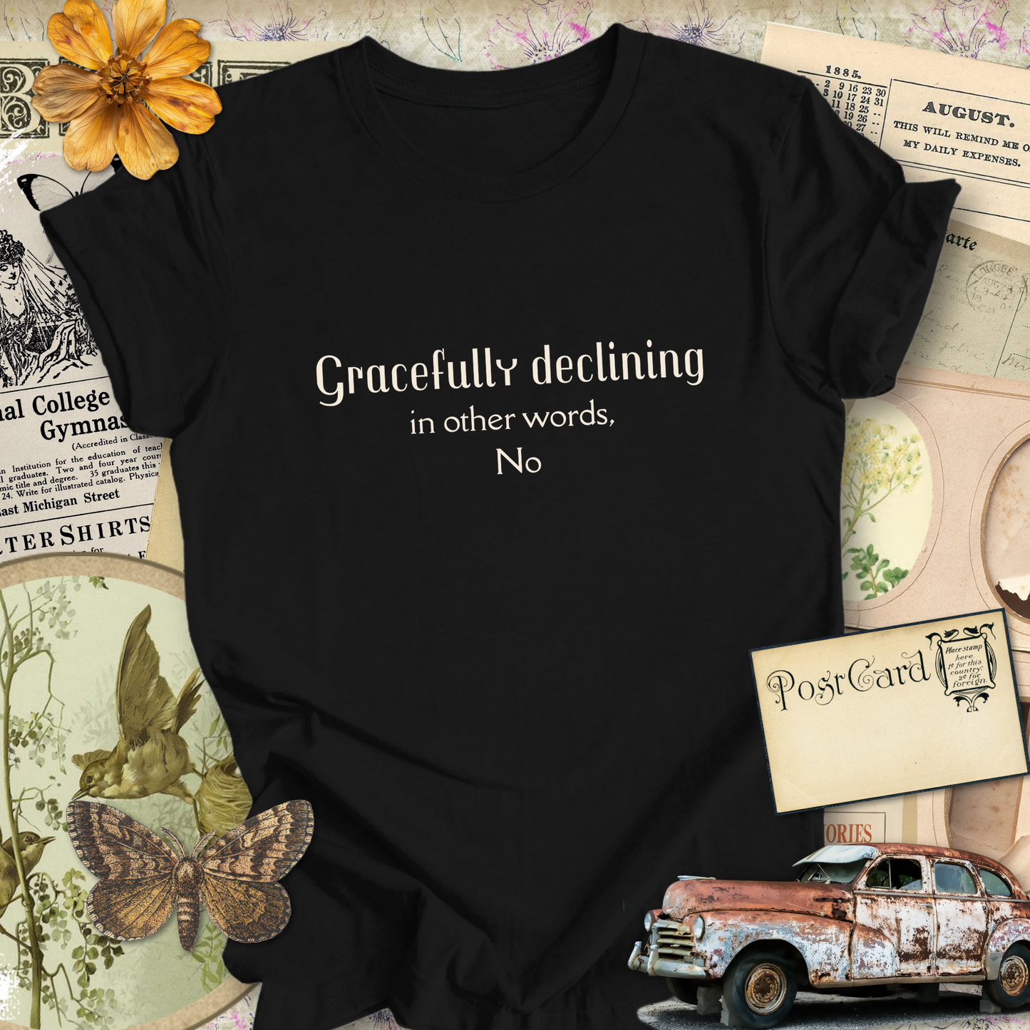 Gracefully Declining...Sassy Tee