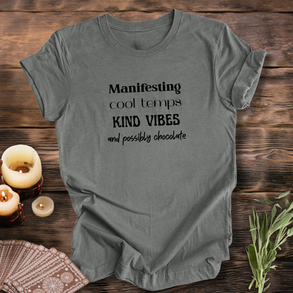 Manifesting Cool Temps...Sassy Tee