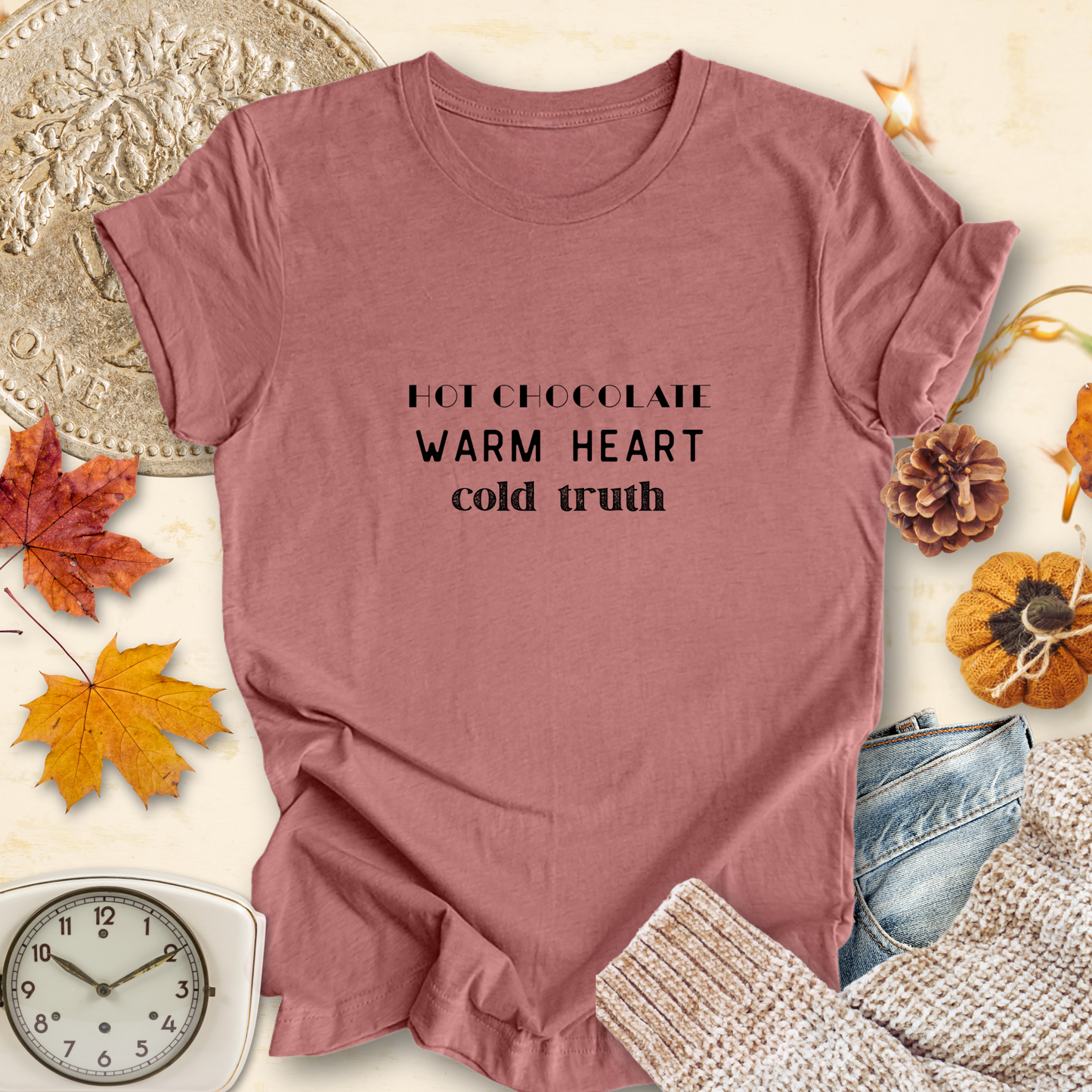 Hot Chocolate Vibes...Sassy Tee
