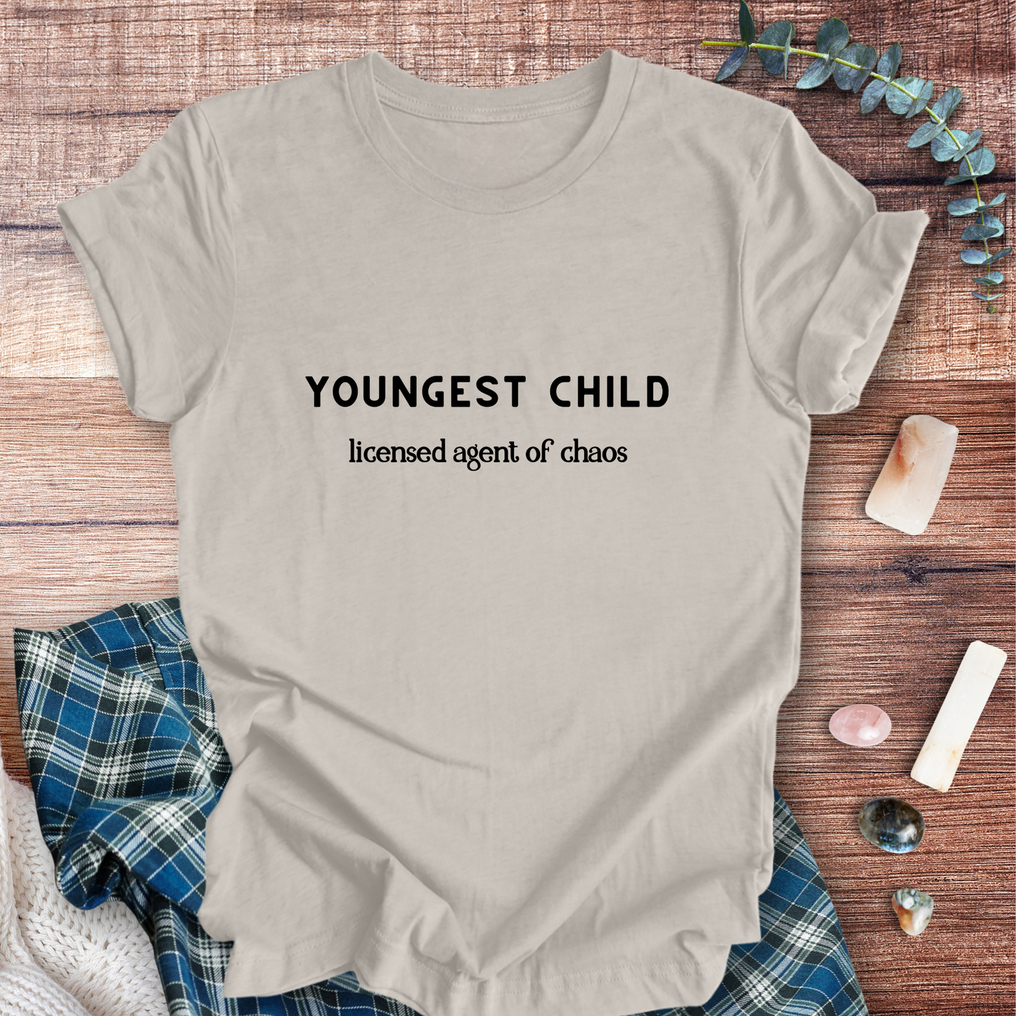 Youngest Child Agent of Chaos ... Sassy Tee